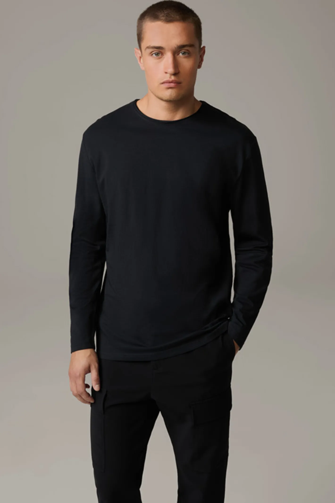 Strellson Baumwoll-Longsleeve Tyler,