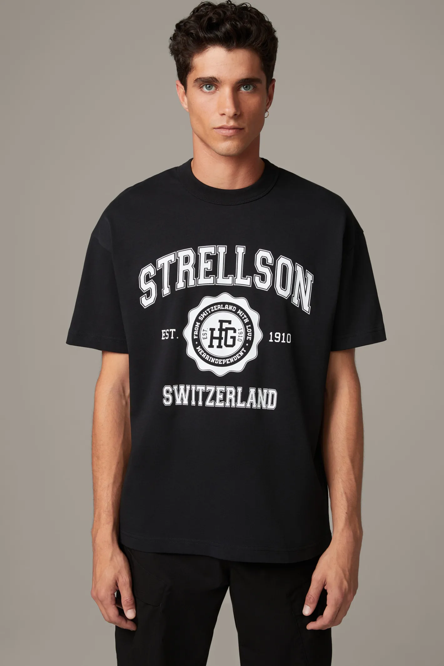 Strellson Baumwoll-T-Shirt Nadav,