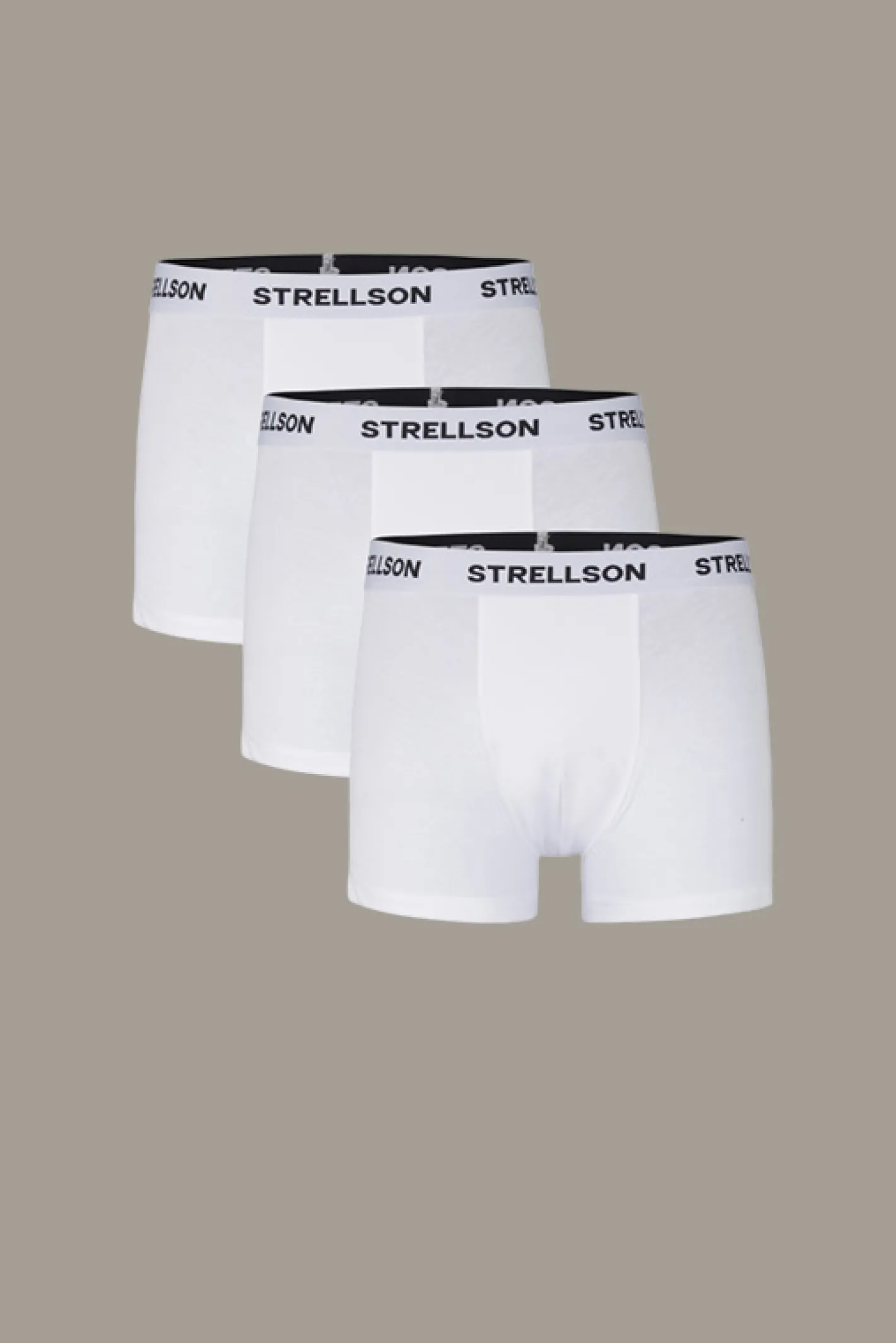 Strellson 3er Pack Boxer, weiß