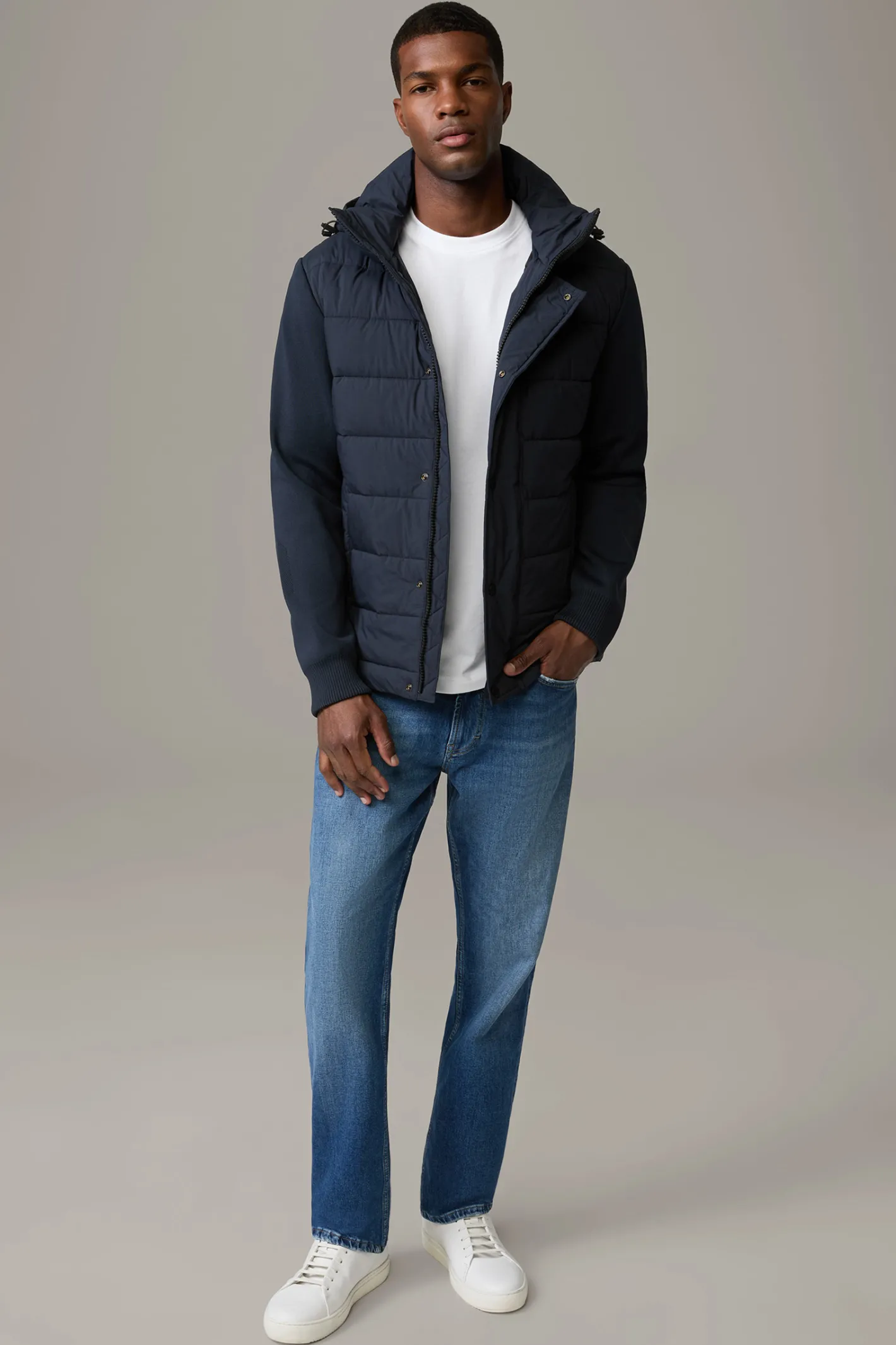 Strellson Flex Cross Steppjacke Flex, navy