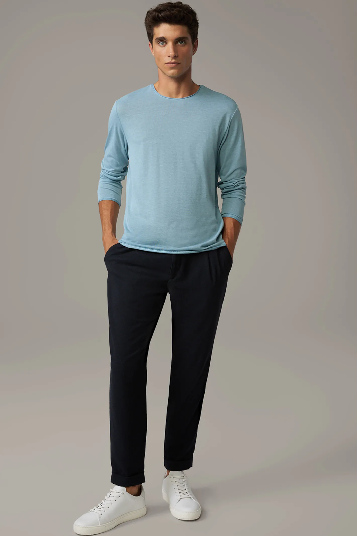 Strellson Longsleeve Prospect, meliert