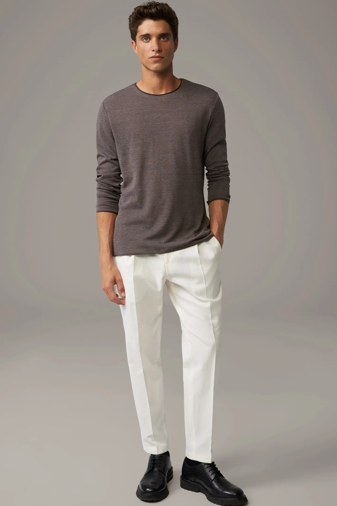 Strellson Longsleeve Prospect, meliert