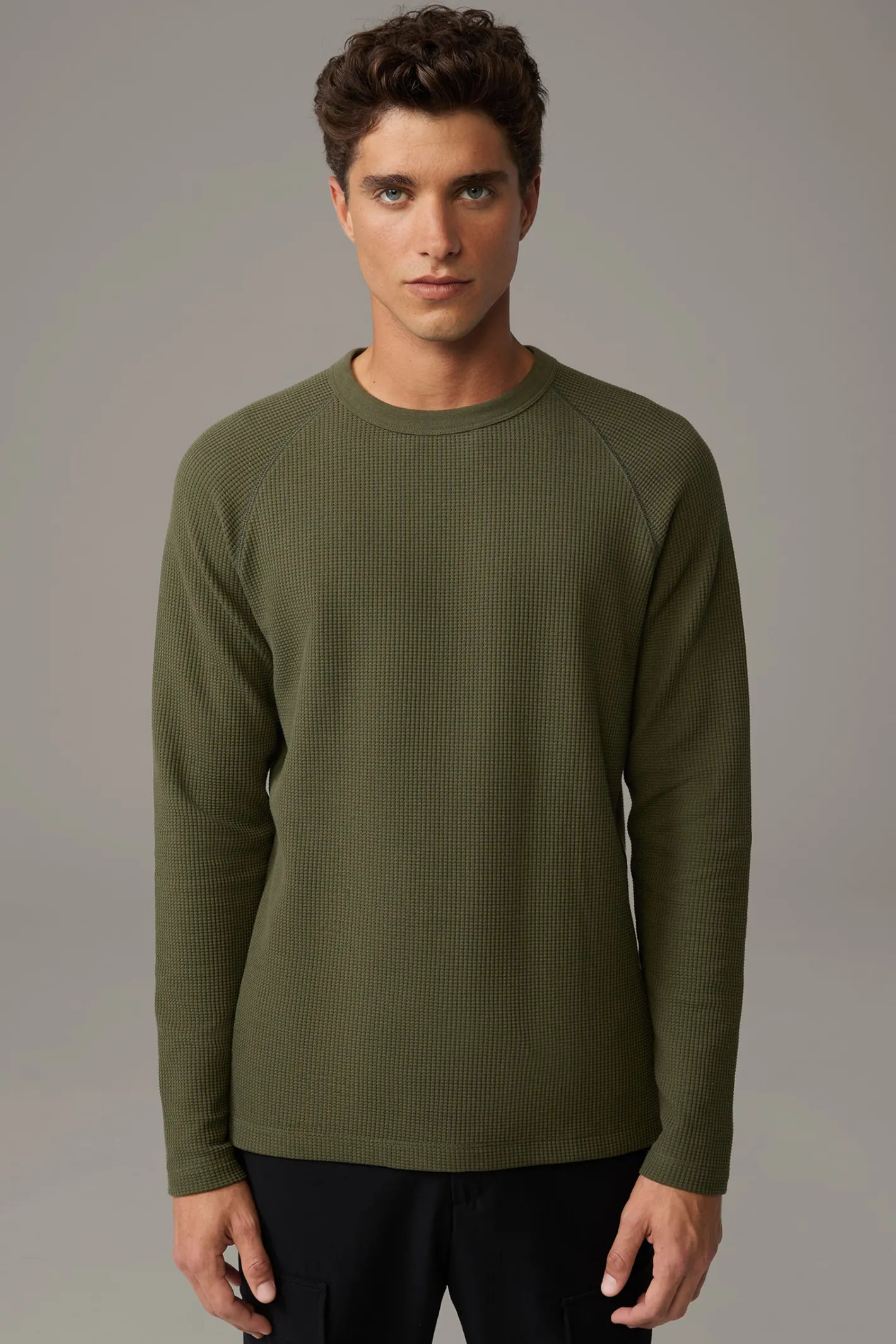 Strellson Longsleeve Walt, oliv