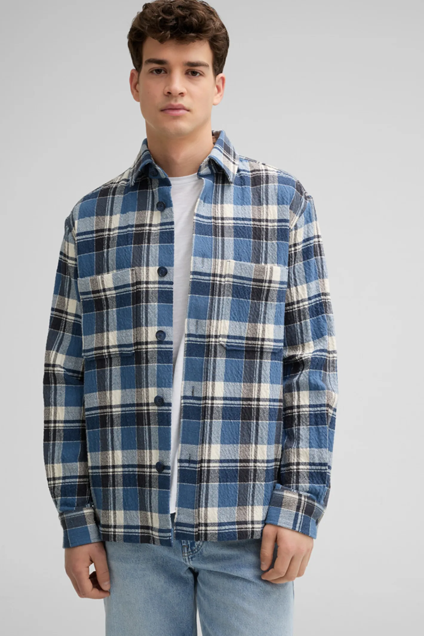 Strellson Overshirt Nalon, kariert