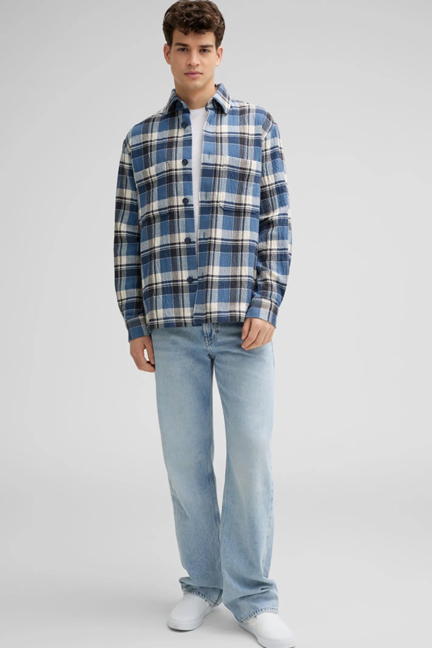 Strellson Overshirt Nalon, kariert