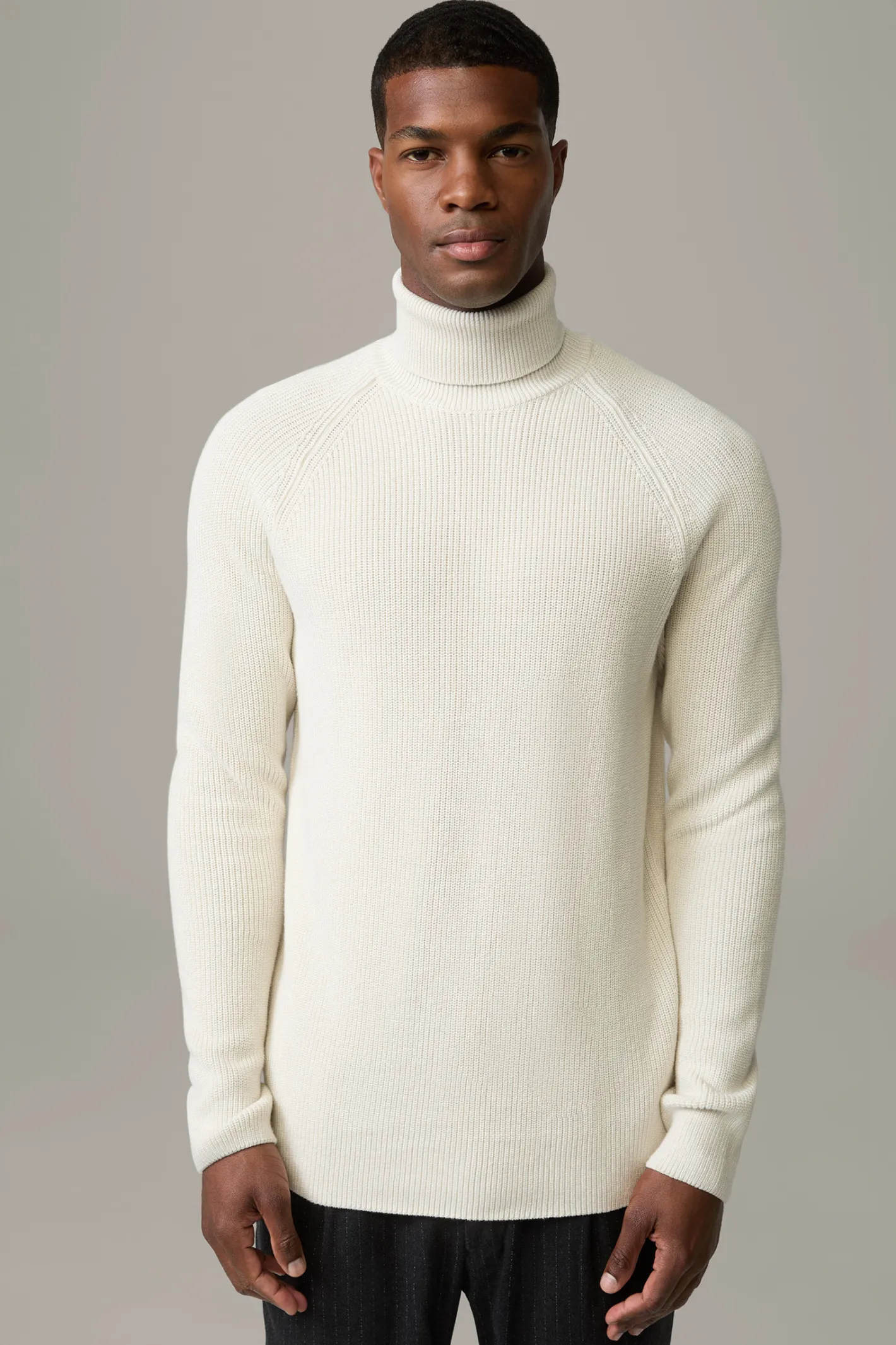 Strellson Rollkragenpullover Varg, offwhite