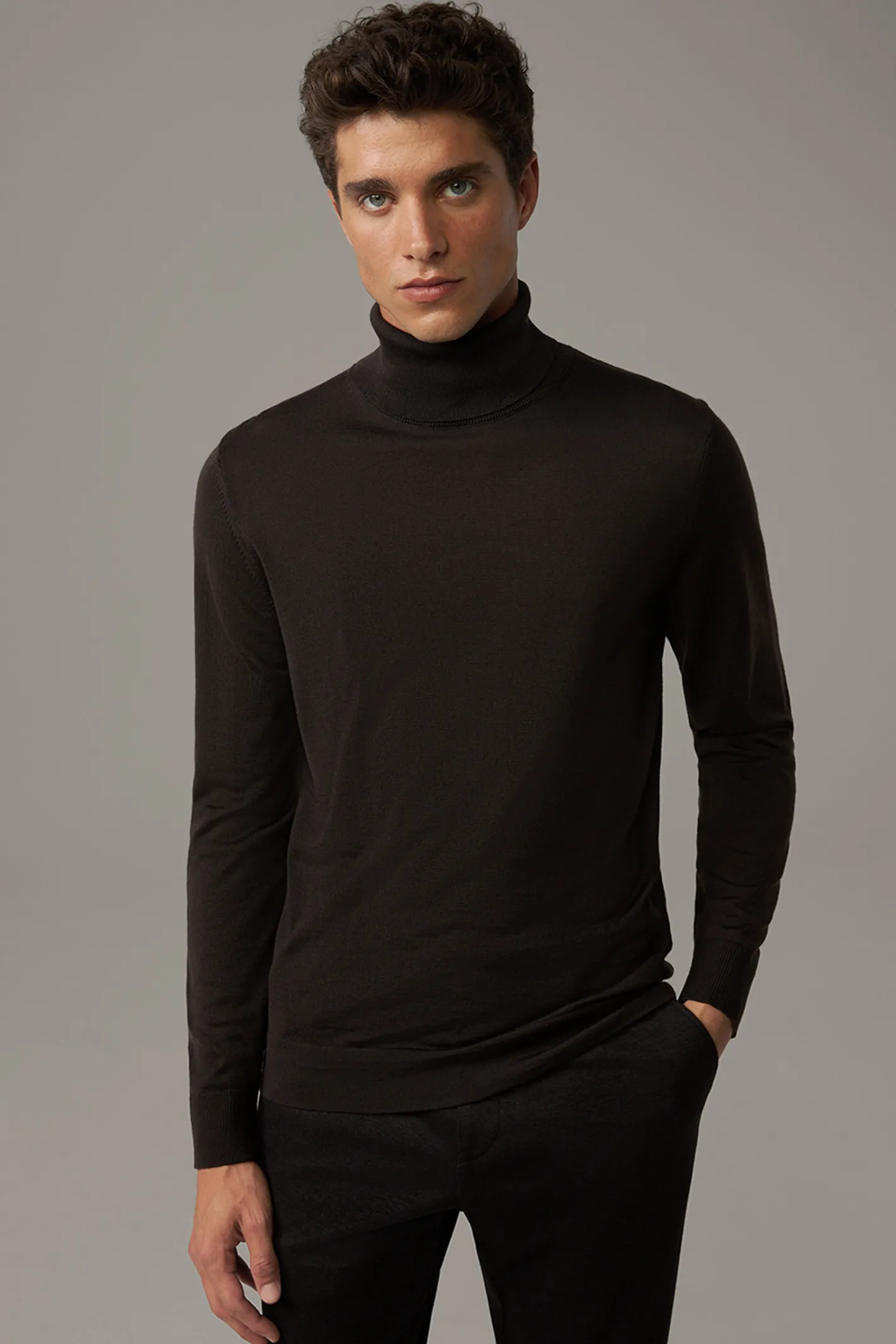 Strellson Schurwoll-Rollkragenpullover Marek,