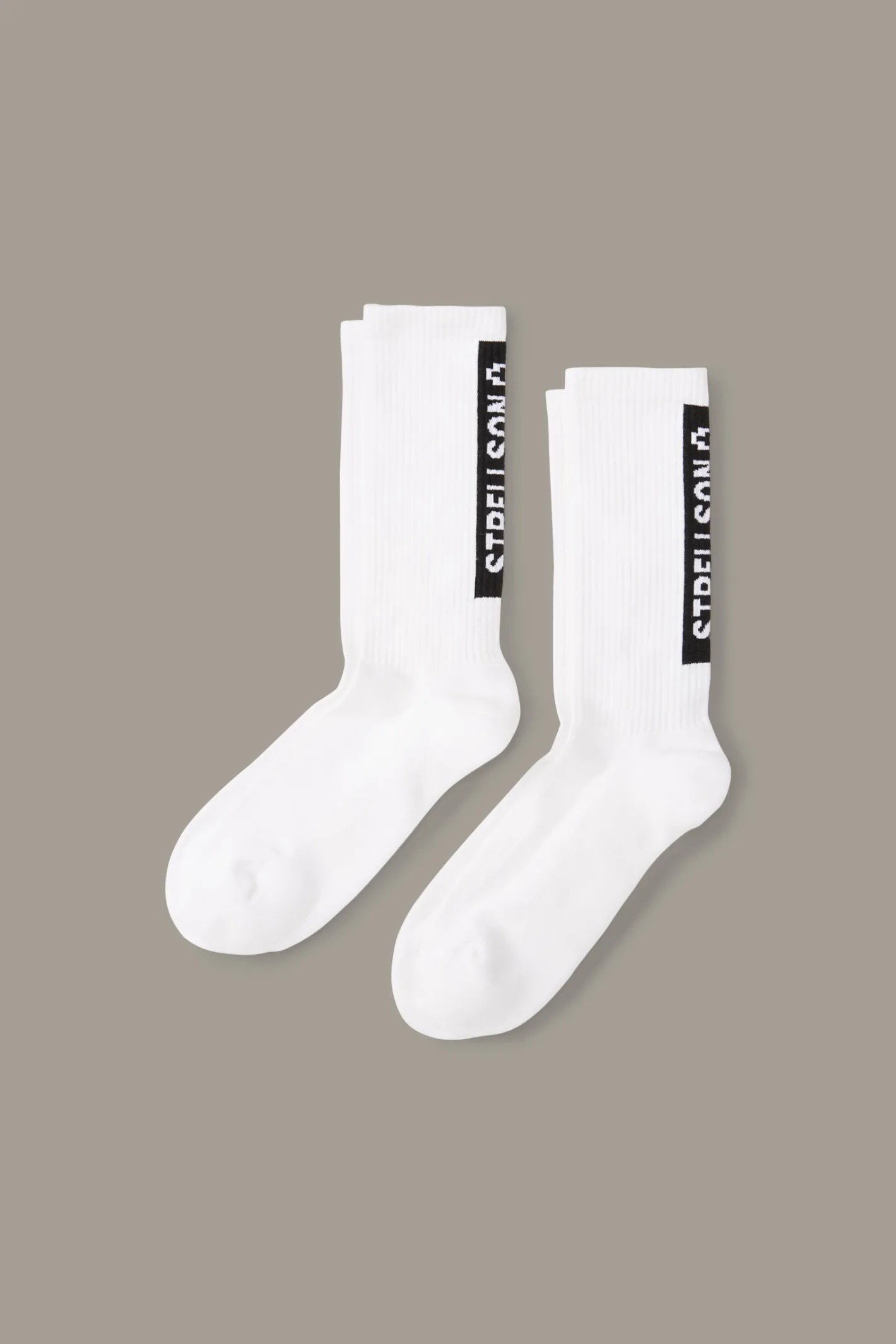 Strellson Soft Cotton Socken, weiß